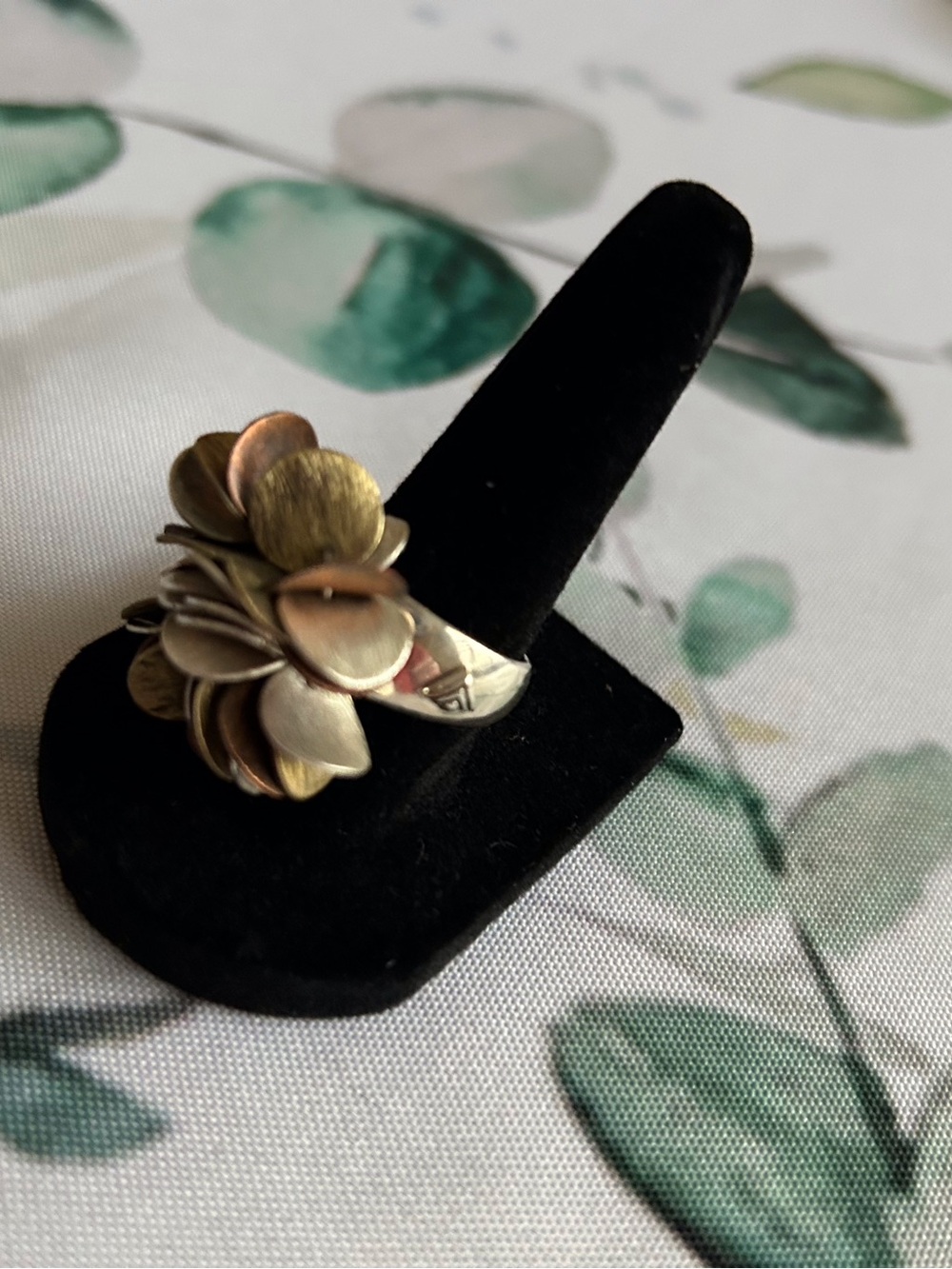 Silpada, Silver, Brass, Copper Cha-Cha Ring - R1978 - Size 8 - Picture 2 of 7